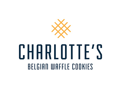 Charlotte Branding [Wordmark] belgian branding waffles wordmark wordmark logo