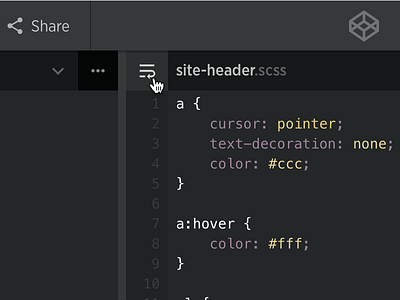 Codepen Redesign codepen css frontend redesign webapp