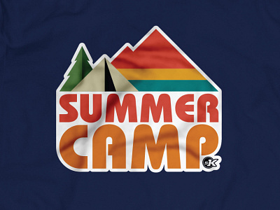 Saddleback Kids Summer Camp Logo camping logo mountains saddleback saddleback church summer summer camp tent tree