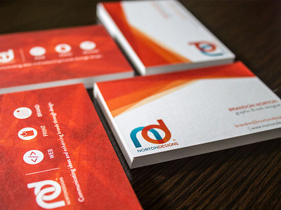 Personal Business Cards - Norton Designs business cards collateral graphic design marketing collateral