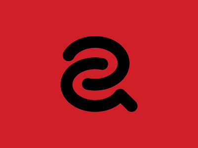 AQ Link Icon a als black icon link logo non profit q red