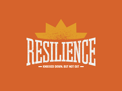 Resilience Logo boxing logo resilience saddleback