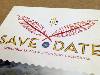 Save the Date illustration save the date stationery
