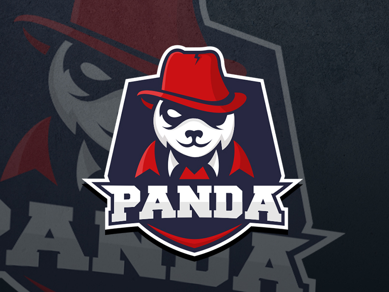 Esport Logo Gaming Panda.
