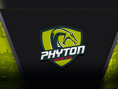 Esport Logo Gaming Phyton esport gaming logo team