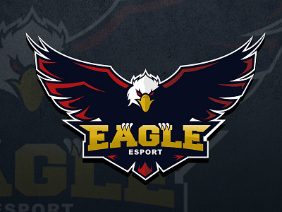 Esport Logo Gaming Eagle esport gaming logo team