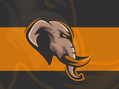 Elephant Logo desain elephant logo esport logo logo