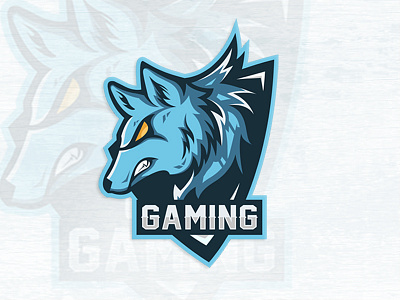 Wolf Esport Logo Gaming