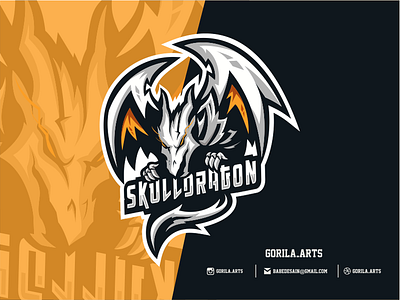 Dragon Esport Logo Gaming Teams