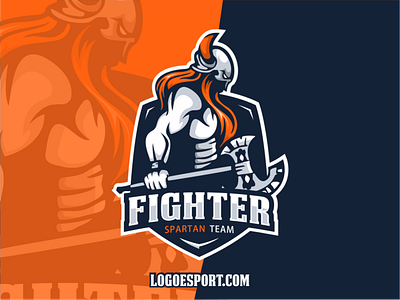 Spartan Esport Logo Gaming Teams esport esport logo game gaming logo logo design mascot team vector