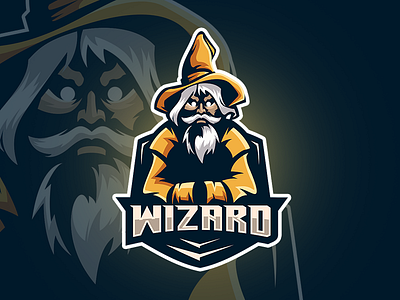 Wizard Esport Logo Gaming design esport esport logo esportlogo game gaming illustration logo logo design logo inspiration gaming logo logo mascot mascot starla team vector wizard wizard esport logo wizard logo
