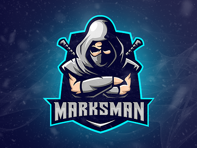 Esport Logo Marskman Archers Gaming Teams archers design dragon esport esport logo esportlogo game gaming gaminglogo illustration logo logo design logo inspiration gaming logo marksman mascot ninja team vector