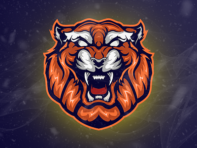 Tiger Gaming Team Logo Esport by babedesain on Dribbble