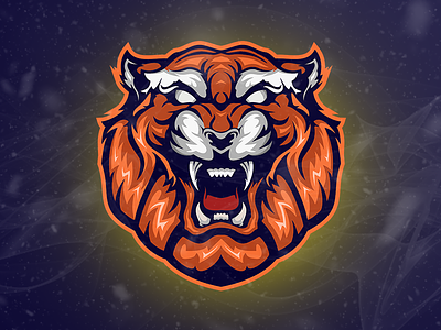 Tiger Gaming Team Logo Esport