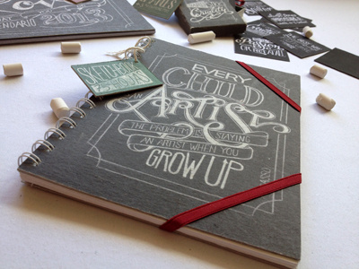 Chalkboard Lettering Stationery Set