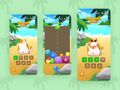 Mobile Game Weekly Event 2d 2d animation adventure android animation game game design illustration ios ui ux