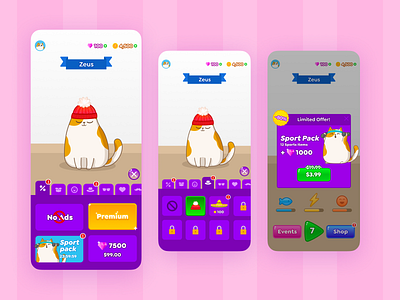 Shop and Special Offer in Mobile Game 2d android character game game design illustration ios ui ux