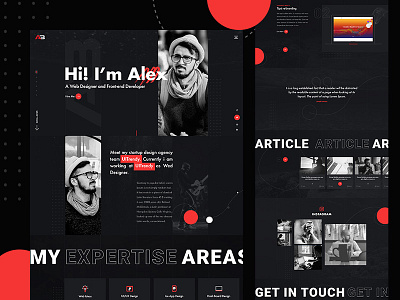 Personal Resume & Portfolio Website Design