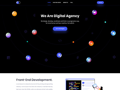 Creative Digital Agency Header