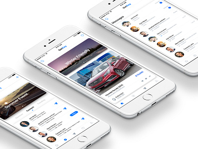 Car rental/sharing app UI-UX android app business car app car rental car sharing clean design inspiration inspirational ios iphone layout mobile mockup modern simple ui ux