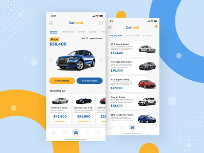 Car Dealer/Business App UI app app design car design designer inspiration ios app design layout mobile mobile app mobile app design mobile design mobile ui mockup mockup design modern prototype ui ui ux uidesign