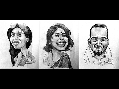 Caricature Drawing artwork illustration sketch