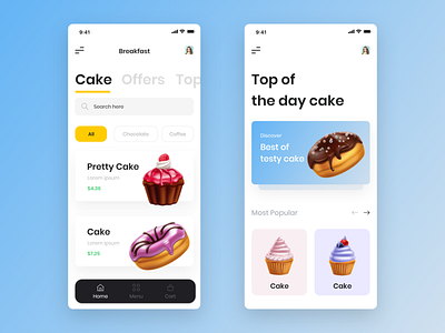 Cake App UI