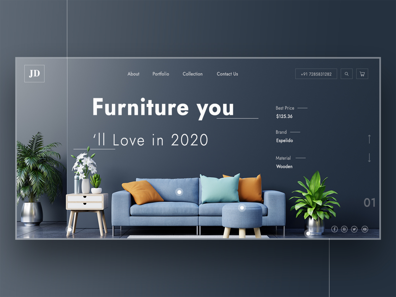 Creative Furniture Banner Design – Best Banner Design 2018