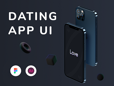 Dating App UI android app apps apps design dailyui dark darkui dating dating app dating ui datingapp design tranding ui ui ui ux ui design uiux