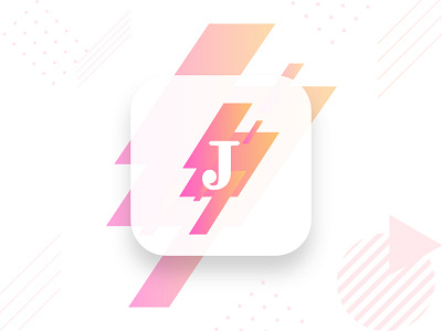 App Icon app icon gradient icon j j icon white icon
