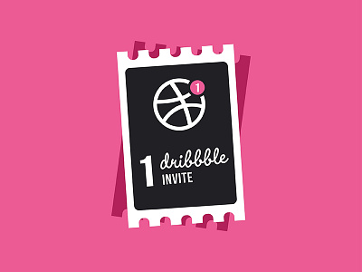 1 Dribbble Invite!