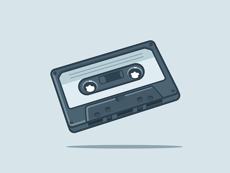 Cassette Tape by Sameer Verma on Dribbble