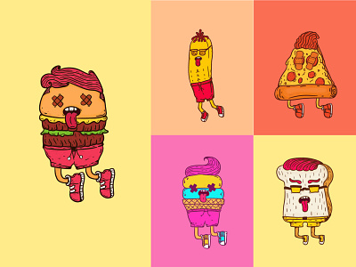 Food Character Illustration NFT