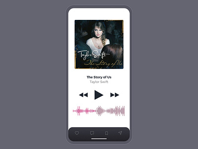 Music player app mobile app music music player music player ui