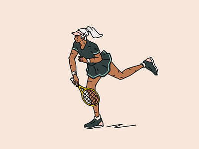 Tennis Player character character design illustration play sports tennis