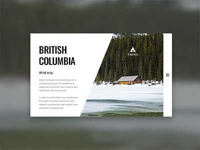 British Columbia trip - screen