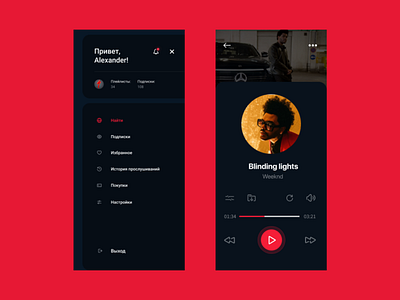 Music App Concept