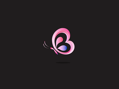 Butterfly logo branding design icon illustration logo vector
