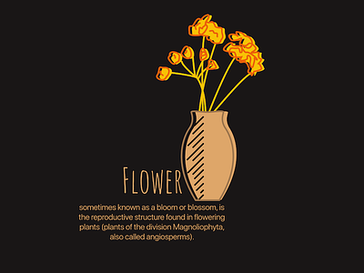Flower brand flower illustration packaging painting