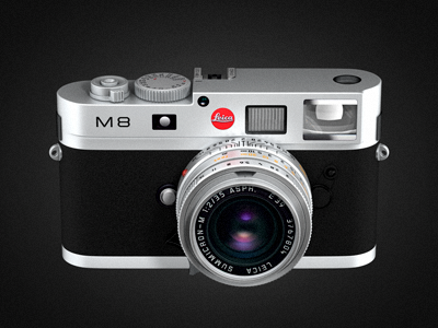 Leica M8 3d black white