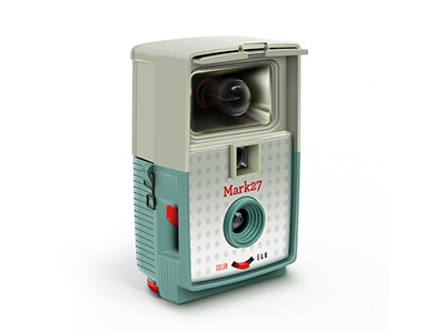 Retro Camera Icon camera glass icon plastics retro toy