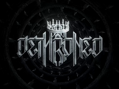 Dethroned - Logo Animation 3d render animation art direction branding cinema 4d cinema4d design lettering logo logo animation octane octane render typography