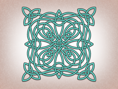 Complex Celtic Knot celtic illustration knot original pattern vector