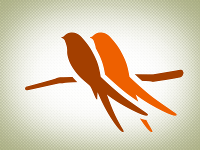 Illusio Vaux's Swifts birds concept illustration swift vector