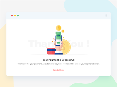 Payment Success page