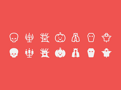 Fluent System icons: Halloween by Marina Green for Icons8 on Dribbble