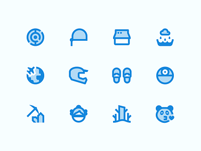 Material Two Tone icons design digital art graphic design helmet icon icons icons8 labyrinth material materialdesign online store outline panda rain store two tone two-tone ui ux vector
