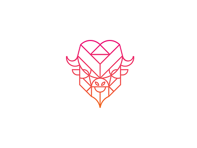 Bison Logo bison buffalo head logo