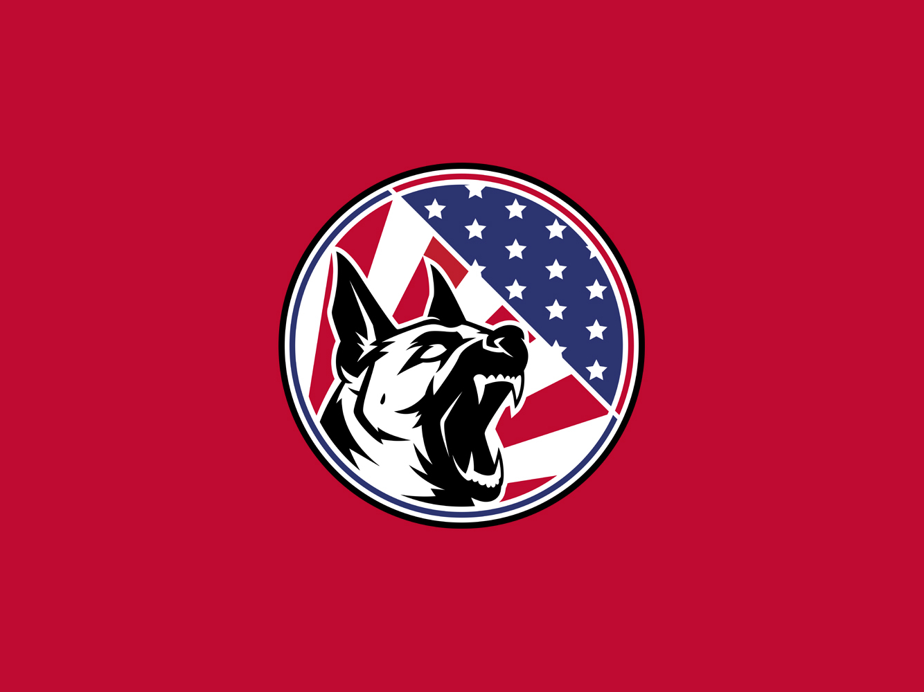 American Dog Logo by Crnoglavac Nikola Graphics on Dribbble