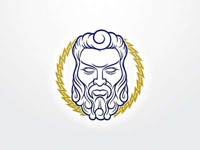 Zeus Logo god greece logo thunder z zeus
